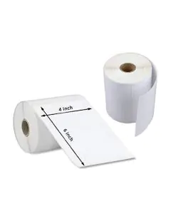 400, Direct Thermal, Labels, Rolls, 4in x 6in,Pack of 5