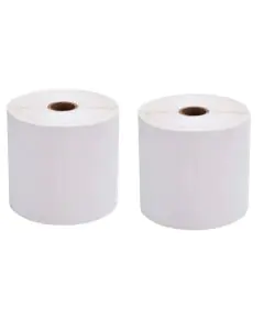 Direct Thermal (DT) Labels with AD Watermark, 400 Stickers per Roll, 3in x 5in, Pack of 10