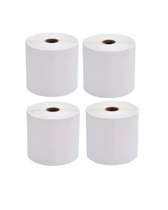 Direct Thermal (DT) Labels with AD Watermark, 400 Stickers per Roll, 3in x 5in, Pack of 100